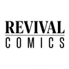 Black 'REVIVAL COMICS' text on a white background